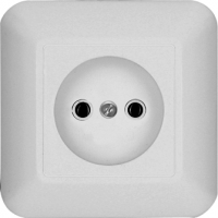 SCH  Прима  Бел.  Роз. (250В, 10А) IP20 СП RS10-184-B