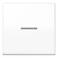 Клавиша 1-ая для выключателя с подсветкой Jung Белый