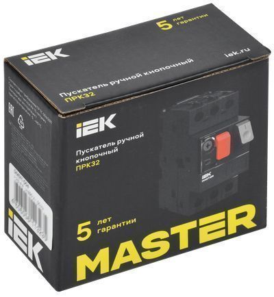 Пускатель ПРК32-25 In=25А Ir=20-25А Ue 660В MASTER IEK