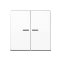 Клавиша 2-ая для выключателя с подсветкой Jung AS Белый