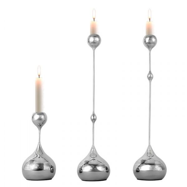Подсвечник ArtHomeDecor DROP 6917 S SILVER