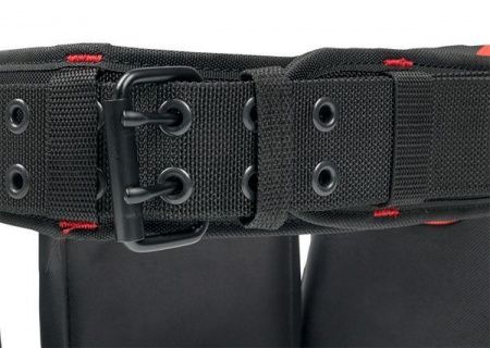 Сумка-пояс двухсекционная усиленная с двухшпеньковым ремнем С-12 EKF Professional