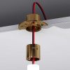 Встраиваемое крепление для круглого гибкого неона Full light латунь Elektrostandard a070756