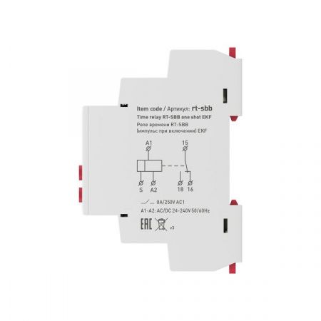 Реле времени RT-SBB (импульс при включении) EKF PROxima