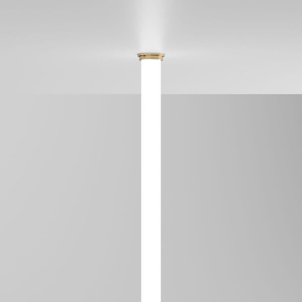 Встраиваемое крепление для круглого гибкого неона Full light латунь Elektrostandard a070756